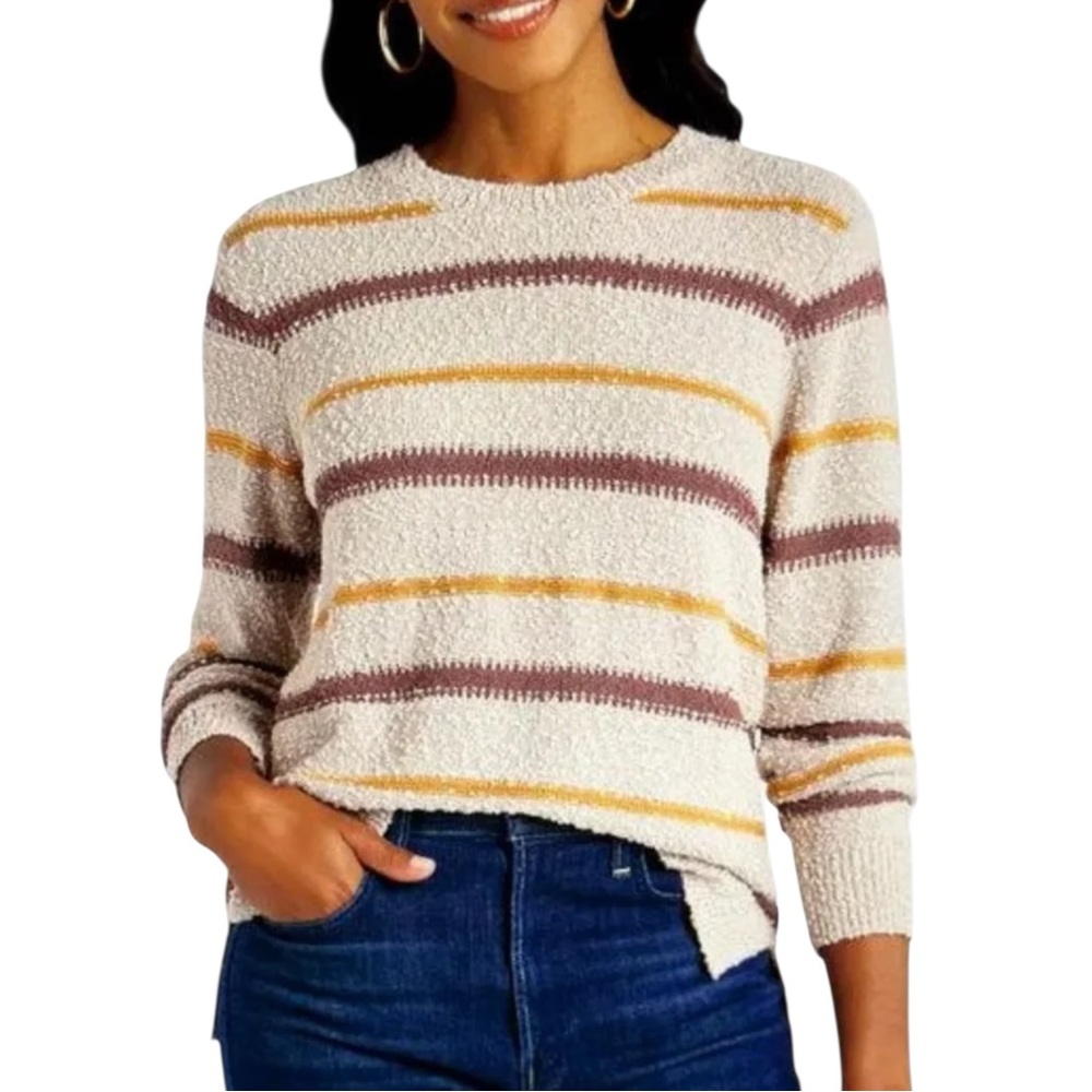 New Mason & Belle x Stitch‎ Fix Tunic Striped Sweater Casual Cozy